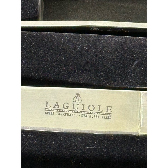 Laguiole 9-piece Knives Carving Set-Missing Wine Opener by Better Living Designs - Picture 6 of 13